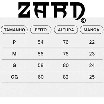 Camiseta oversize Z zard